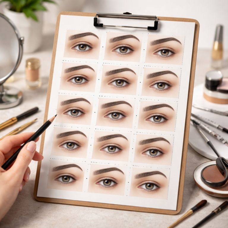 16 schémas de sourcils pour tout comprendre en un coup d’œil